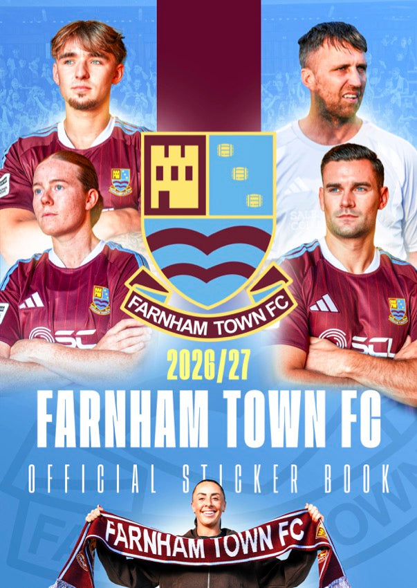 Farnham Town 26/27 Sticker Packs - NEW RELEASE (Bundle of 3)