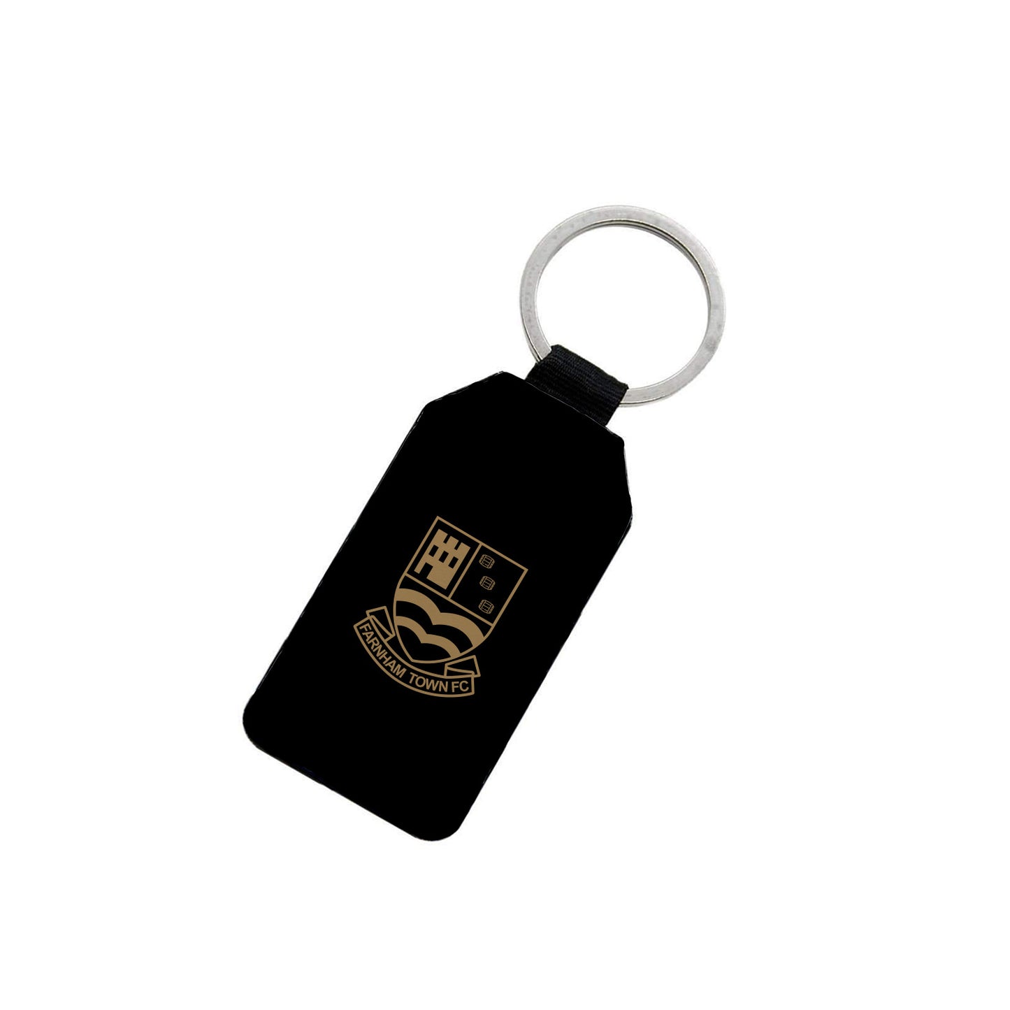 Farnham Town Gold Crest Keyring