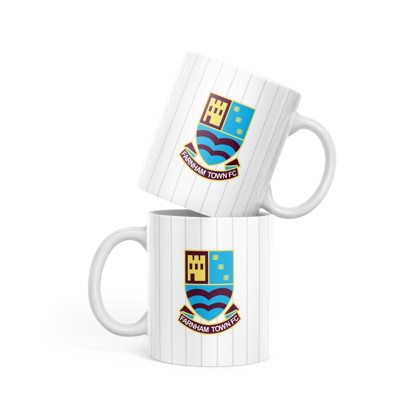Farnham Town White Crest 11oz Mug
