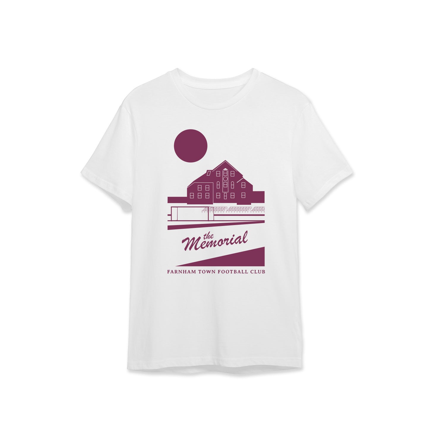 Farnham Town x Clock End T-Shirt (White)