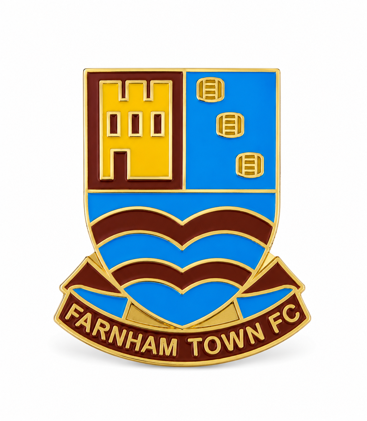 Farnham Town Crest Pin Badge