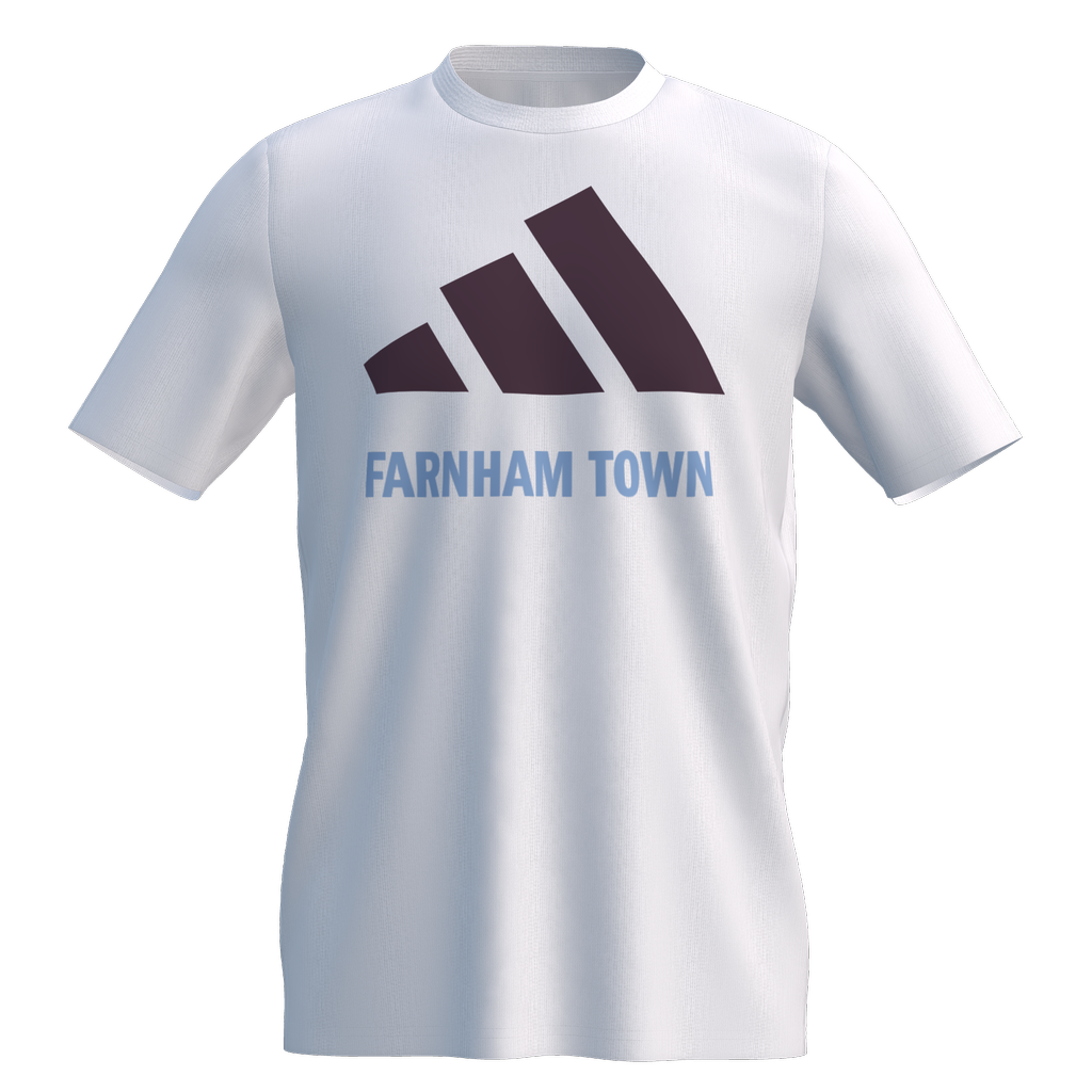 Farnham Town adidas Logo T-Shirt