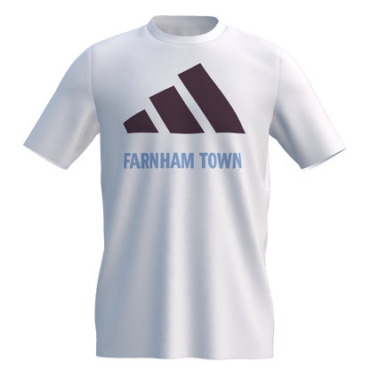 Farnham Town adidas Logo T-Shirt