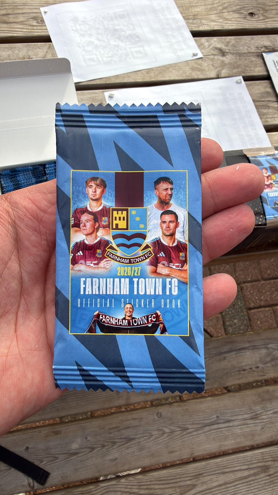 Farnham Town 26/27 Sticker Packs - NEW RELEASE (Bundle of 3)