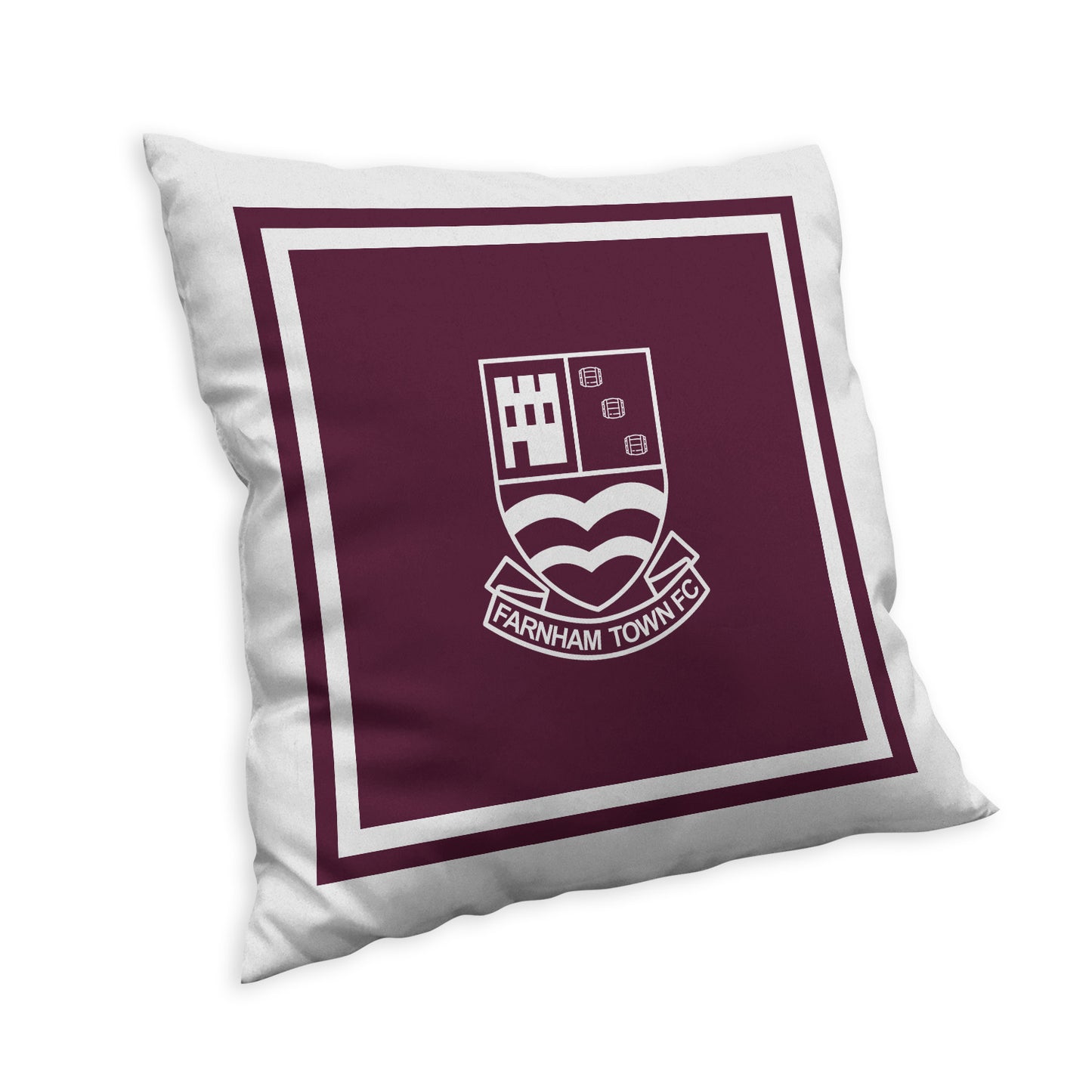 Farnham Town Mono Crest Cushion