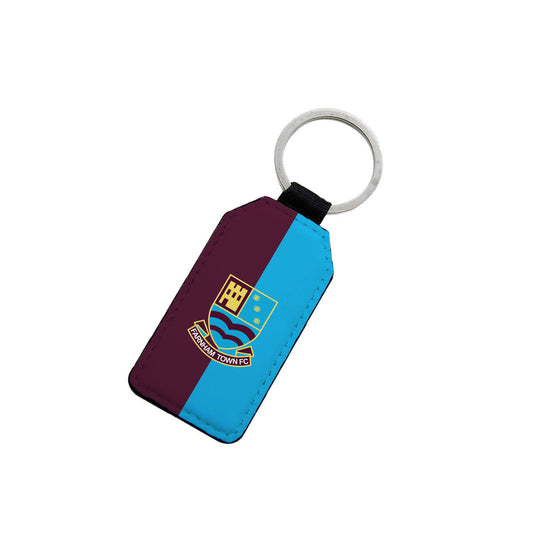 Farnham Town Colours Leather Keyring