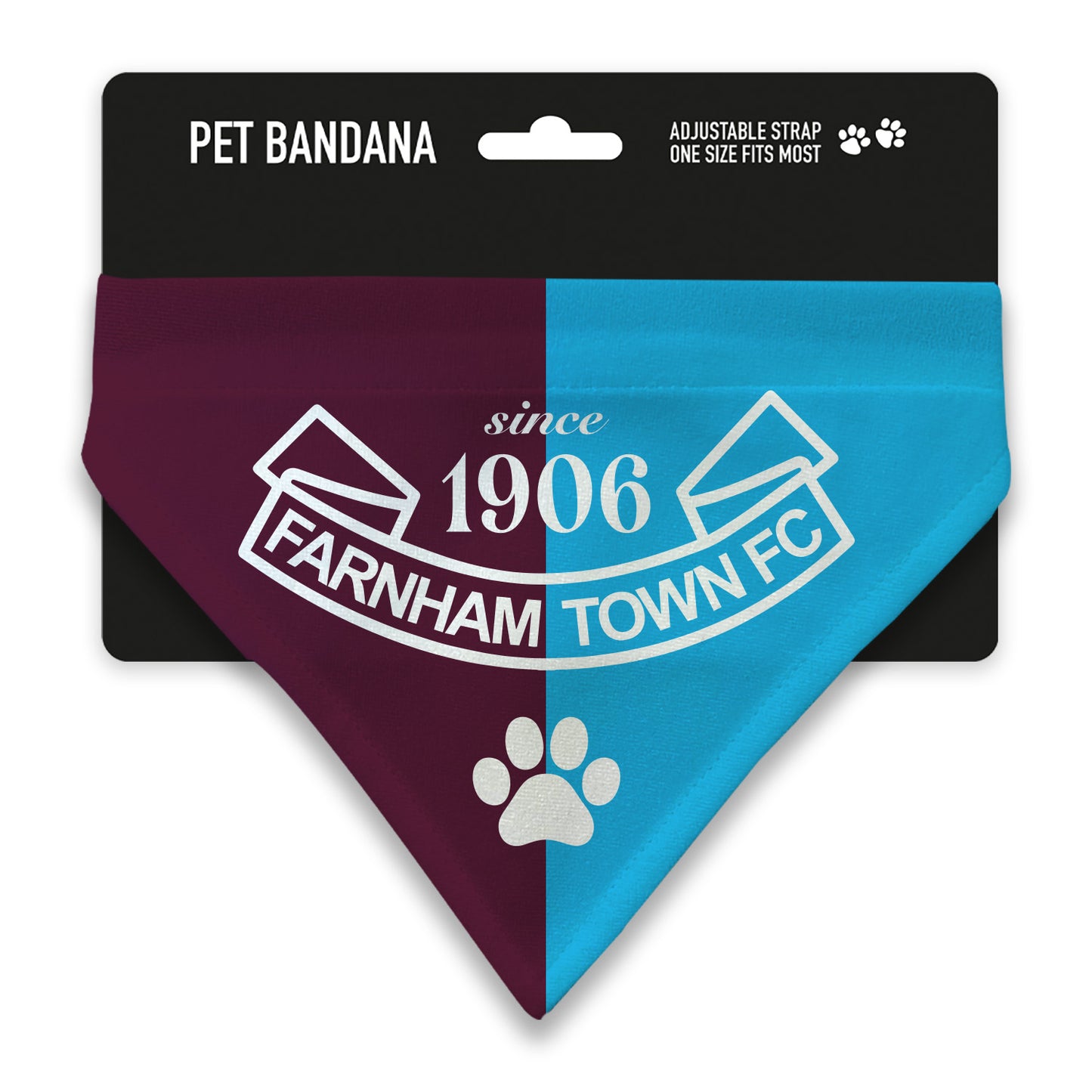 Farnham Town 1906 Flag Pet Bandana