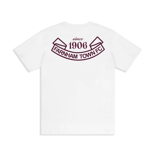 Farnham Town x 1906 Banner T-Shirt (White)