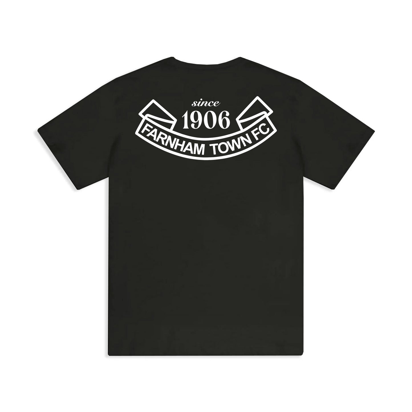 Farnham Town x 1906 Banner T-Shirt (Black)